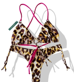 Bikini Arabia Leopard (sin broche)