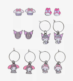 Set De Aretes Kuromi My Melody Sanrio - comprar en línea