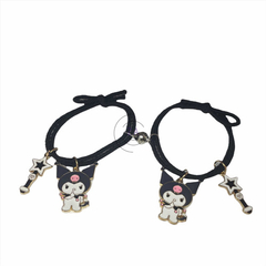 Pulsera Kuromi Y My Melody Amor Amistad Pareja Duo Con Imán