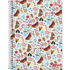 Caderno Feminino de 10 Matérias | Tilibra D+ - comprar online