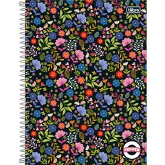 Caderno 10 Matérias Feminino Pepper | Tilibra