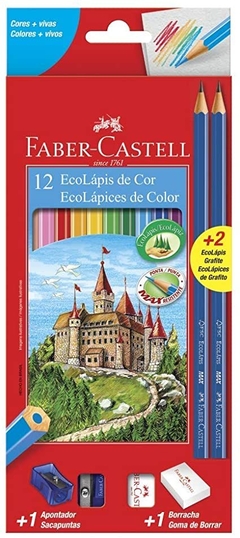 Lápis 12 Cores | Faber Castell - comprar online