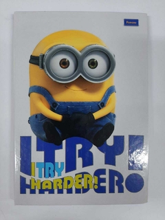 Caderno Capa Dura Minions | Foroni - comprar online