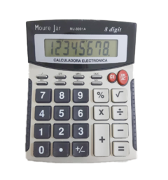 Calculadora de Mesa MJ-8001A | Moure Jar - comprar online