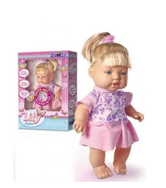 Boneca Lily Frases | Nova Toys