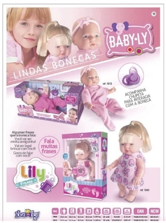 Boneca Lily Frases | Nova Toys na internet