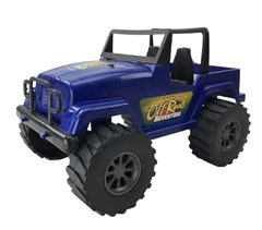 Carrinho Jipe 4x4 Off Road Adventure Diviplast - Ribas Papelaria e Presentes