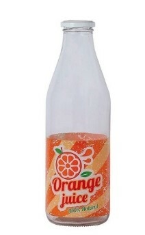 Garrafa de Vidro Orange Juice