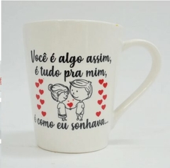 Caneca de Porcelana Amor na internet