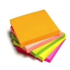 Bloco de Anotações Adesivos Neon | Stick Note Pad - comprar online