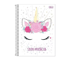 Caderno 1 Matérias Unicórnio | Tilibra - comprar online