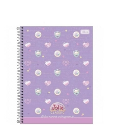 Caderno 1 Matérias Jolie Classic | Tilibra na internet