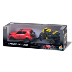 Carrinho Jeep com Moto | Orange Toys - comprar online