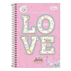 Caderno 1 Matérias Jolie Classic | Tilibra - comprar online