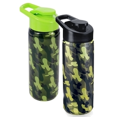 Garrafa Squeeze Sleeve Camuflada Plasduran 720ML