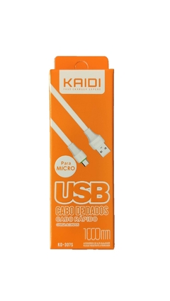 Cabo de Dados USB Para MICRO | Kaidi