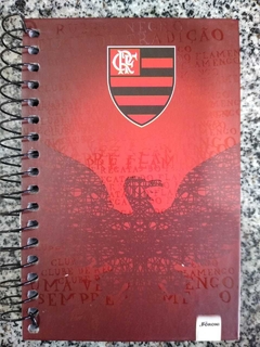 Caderno 96 folhas Flamengo 100mm x 150mm | Foroni - comprar online