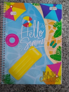 Caderno Kajo Colors 1 Matéria | Kajoma - comprar online