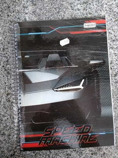 Caderno Speed Machine 1 Matéria | Kajoma na internet