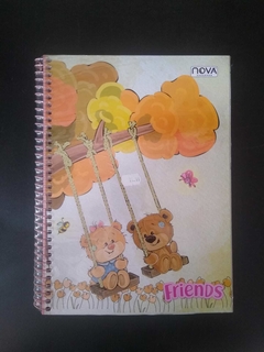 Caderno 1 Matéria Friends | Nova na internet