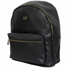 Mochila Preta de Couro Yin's - comprar online