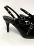 Andreia - Scarpin Slingback Bico Fino em Verniz Preto - comprar online