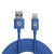 CABLE USB A IP LIGHTNING MOBO AZUL - comprar en línea