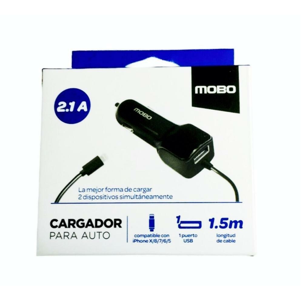 CARGADOR USB PARA AUTO 2 PUERTOS NOGA CAR USB 3 (MICRO - LIGHTNING)