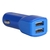 CARGADOR AUTO MOBO USB 2 PUERTOS AZUL