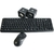 KIT TECLADO MOUSE BOCINA NACEB NA-228 NEGRO