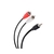 CABLE AUDIO 3.5MM A RCA 1.8M STEREN 255-045