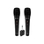 KIT MICROFONOS ALAMBRICO STEREN KIT-MIC110 NEGRO - comprar en línea