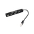 HUB USB VORAGO HU-100 4 PUERTOS NEGRO en internet