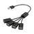 HUB USB VORAGO HU-101 4 PUERTOS NEGRO en internet