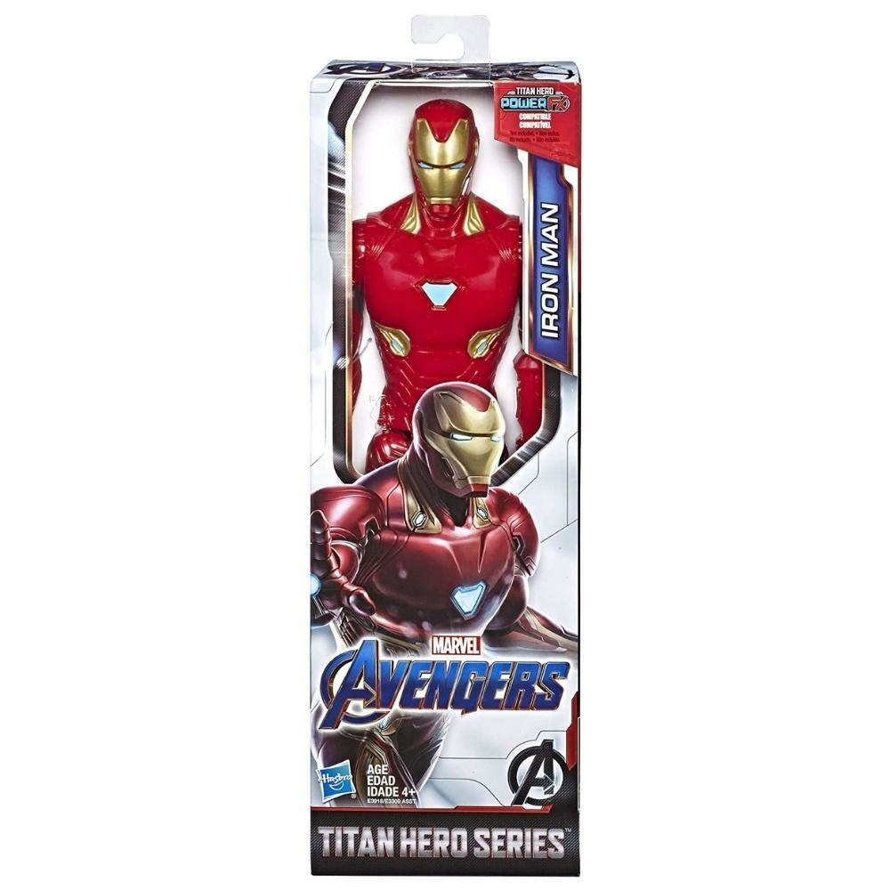  Marvel Titan Hero Series Capitán América de los Vengadores,  juguete de 12 pulgadas, con lanzador, 2 accesorios y proyectil, edades 4 y  más : Juguetes y Juegos