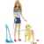 MUÑECA BARBIE PASEO DE PERRITOS MATTEL DWJ68 - comprar en línea