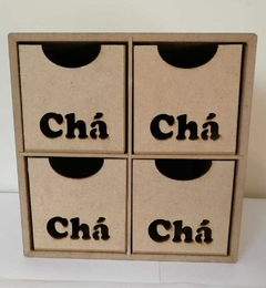 PORTA SACH PARA CH EM MDF COM GAVETAS PARA 25 SACH S CADA GAVETA