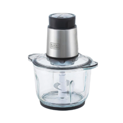 BLACK+DECKER MINIPROCESSADOR INOX/GOURMAND GRIS, MP300G-BR