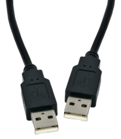 Cabo USB x USB Macho 2m