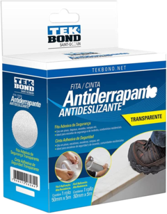 Fita Antiderrapante Preta 50mm X 5m - Tekbond