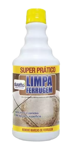 Limpa Ferrugem Piso Parede Porcelanatos Duratto 500ml