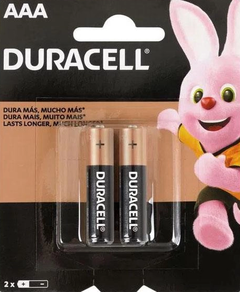 Pilha AAA Palito DURACELL Com 2 Unidades