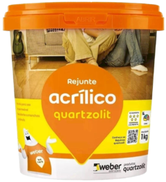 Rejunte acrílico quartzolit - Branco