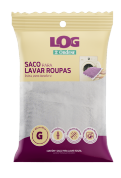 SACO PARA LAVAR ROUPAS - G 49,5 x 60 cm ORDENE