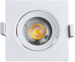 Spot de Led Blumenau Slim Quadrado 8W Bivolt 6500K - Luz Branca