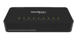 SWITCH INTELBRAS 8 PORTAS FAST ETHERNET SF 800