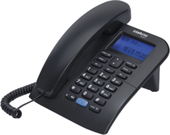 TELEFONE COM FIO, INTELBRAS, TC 60 ID, PRETO