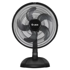 Ventilador De Mesa Preto 50cm 130w 110v 220v Liege - Elgin