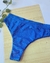 Calcinha Hot Pants tradicional Azul canelado - comprar online