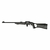 Rifle CBC 7022 Way Calibre .22 Coronha Thumbhole Polipropileno Preta - comprar online